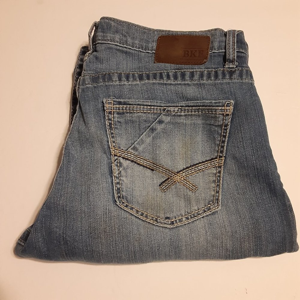 BKE Men's Tyler Bootleg Jeans ABC43117 Size 34S